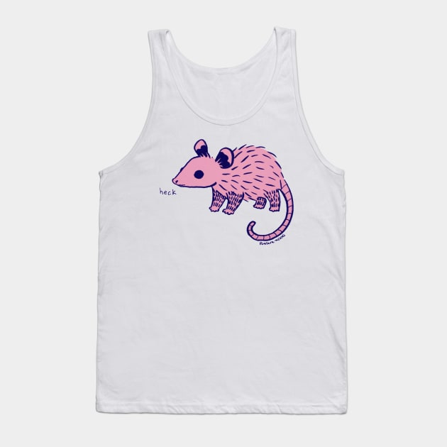 Heck Tank Top by Possum Mood